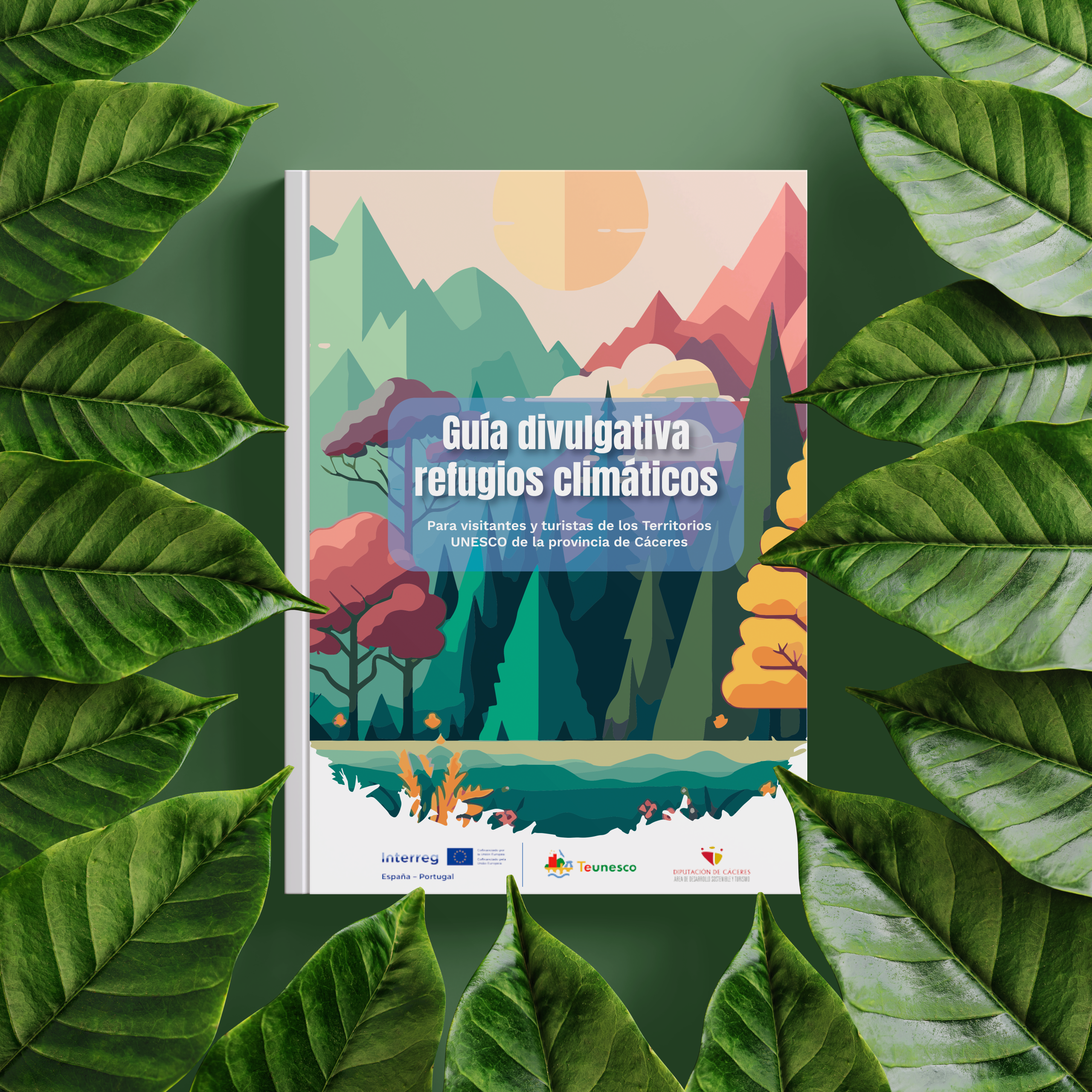 Diseño portada Guía Cáceres
