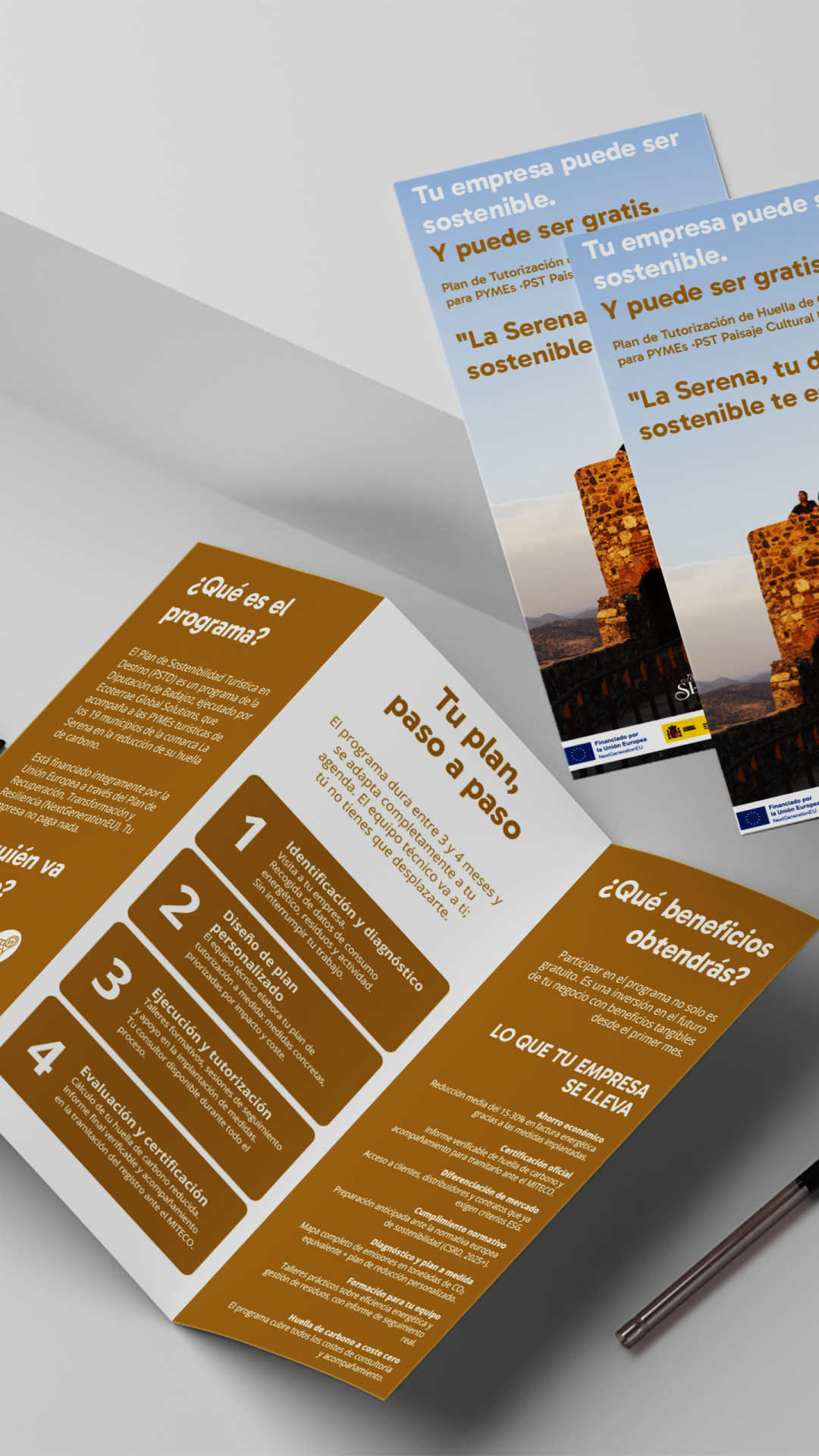 Diseño de cartelería para eventos de la Diputación de Badajoz.