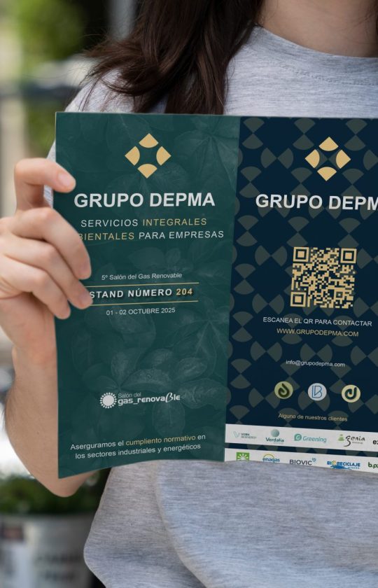 Diseño triptico biogás Depma Eca